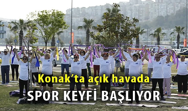 Konaklıları Açık Havada Spora Davet!