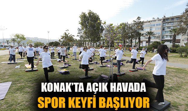 Konaklılar İçin Açık Hava Sabah Sporu Başlıyor