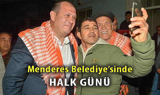 Menderes Belediyesi’nde Halk Günü Başlıyor!