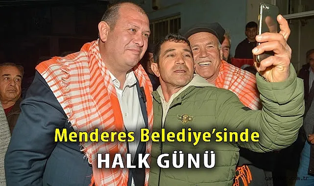 Menderes Belediyesi’nde Halk Günü Başlıyor!