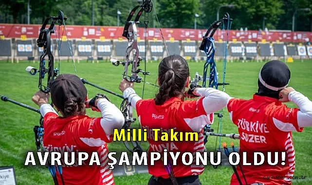 Makaralı Yay Kadın Milli Takımı Altın Madalya Kazandı!