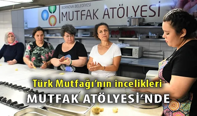 Bornova Belediyesi’nden Geleneksel Tatlılarla Muhteşem Etkinlik!