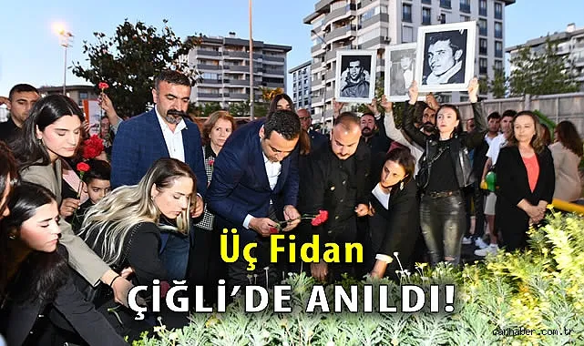 Çiğli’de Deniz Gezmiş Anısı