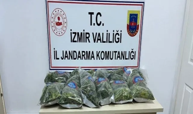 İzmir’de 10 Kilogram Uyuşturucu Ele Geçirildi
