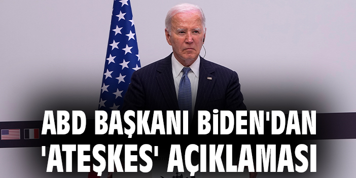 Macron ve Biden’dan Ortak Çağrı: Gazze’deki Esirler Serbest Bırakılmalı