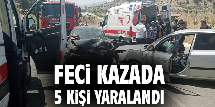 Kürtül Mahallesi’nde Otomobil Çarpışması: 5 Yaralı