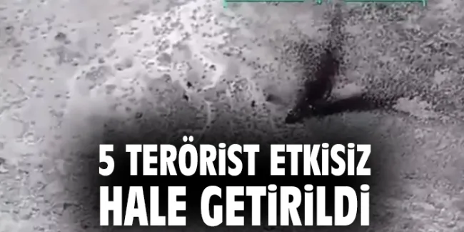 Terörist operasyonları sonuçları açıklandı