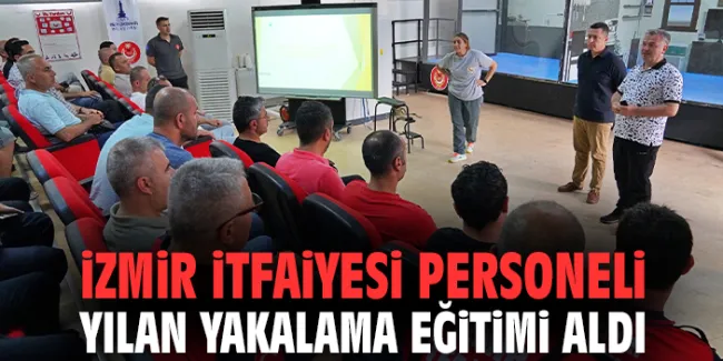 İtfaiye Ekipleri Yılan Yakalama Yeteneğini Geliştiriyor
