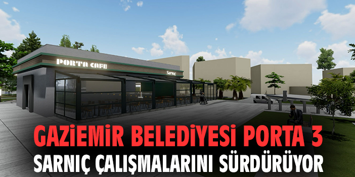 Gaziemir Belediyesi Porta 3 Sarnıç İnşaatında Son Hızla İlerliyor