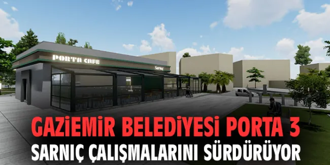 Gaziemir Belediyesi Porta 3 Sarnıç İnşaatında Son Hızla İlerliyor