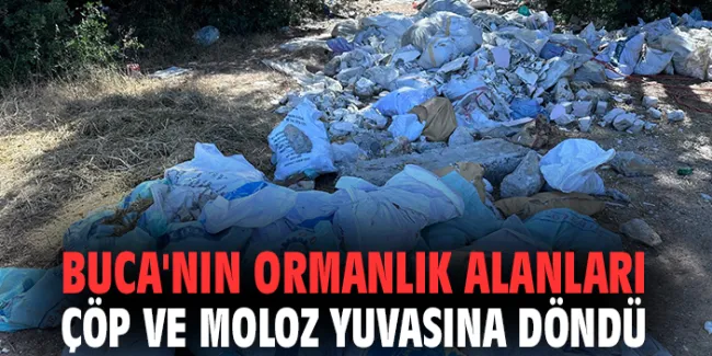 Buca’da Çöp ve Molozlar Endişe Yaratıyor
