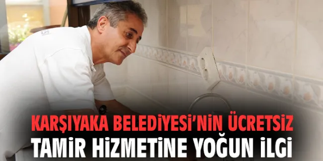 Karşıyaka Belediyesi Ücretsiz Yardım Hizmeti
