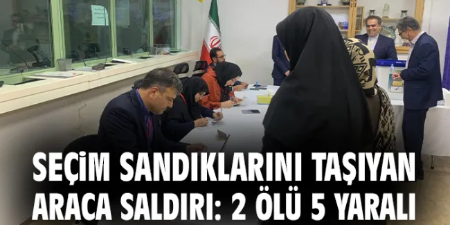 İran’da Seçim Sandıklarına Saldırı: 2 Polis Hayatını Kaybetti