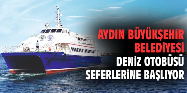 Özlem Çerçioğlu, Özgür Özel ile Deniz Otobüsü Seferlerini Başlatıyor