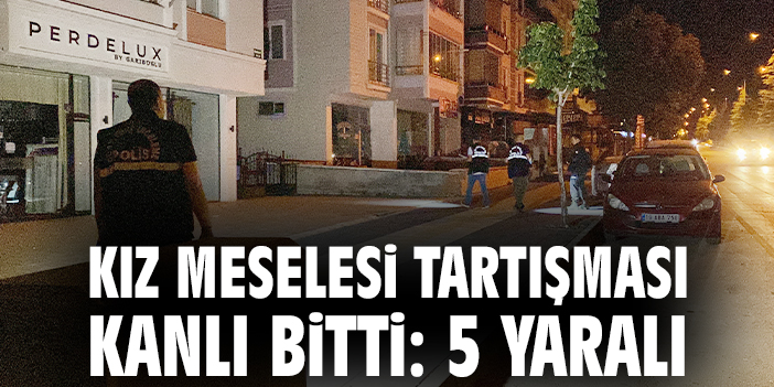 Buharaevler Mahallesinde Kavga: 5 Kişi Yaralandı