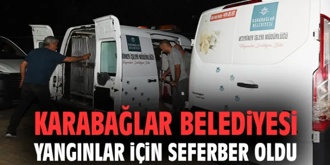 İzmir’de Yangın Felaketi: Karabağlar Belediyesinden Destek