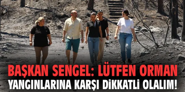 SELÇUK’TA ORMAN YANGINI: DAYANIŞMAYLA SÖNDÜRÜLDÜ