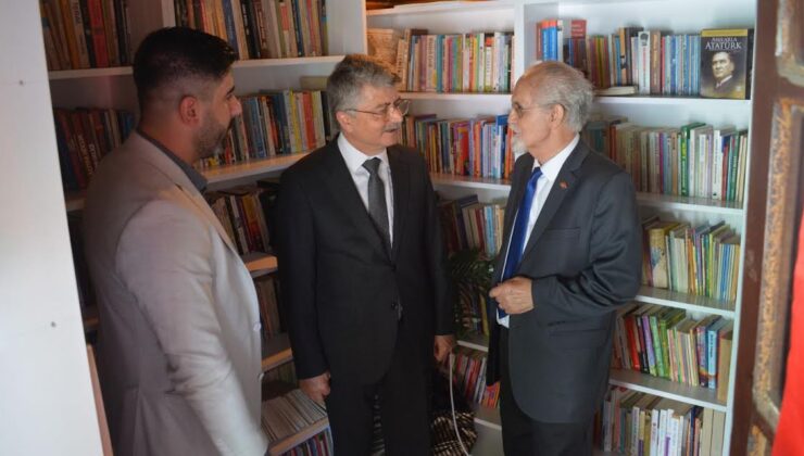 “Oğuzhan Kavaklı Kütüphanesi” düzenlenen törenle açıldı