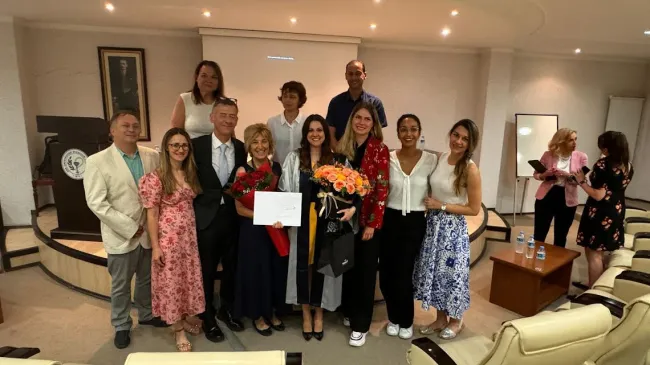 Egeli genç bilim insanın tezine uluslararası jüriden onay