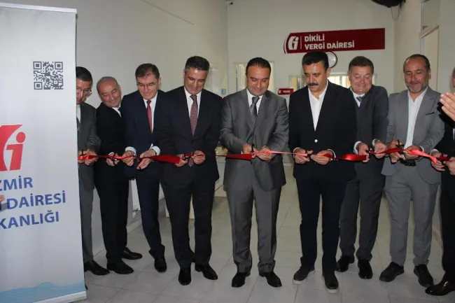 Dikili Vergi Dairesi 10.06.2024 Tarihinde Yapılan Törenle Açıldı.