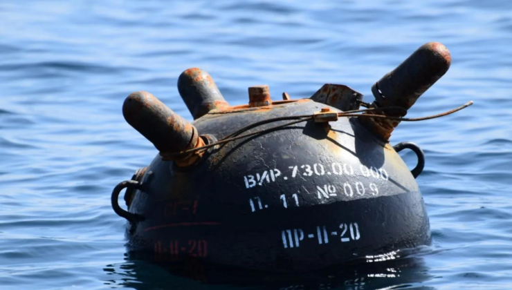 Çanakkale Savaşı’ndan Kalma Deniz Mayını Bulundu