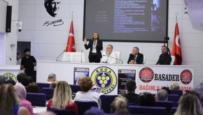 Buca’da bağımlılıkla mücadele paneli düzenlendi