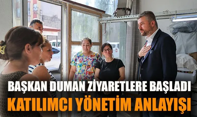 Başkan Görkem Duman Mahallelerde Hizmet Sözü Verdi