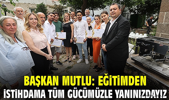 Konak Belediyesi’nden Genç Roman Baristalar’a Sertifika Günü