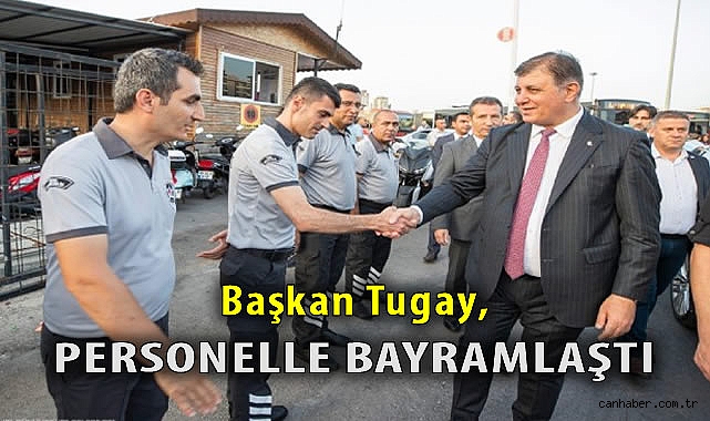 Başkan Tugay, Bayramlaşma Programında Şoförlerle Buluştu