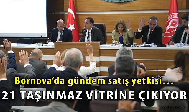 Bornova Belediyesi, Haziran Ayı Meclis Toplantısında Satış Kararları Gündemde