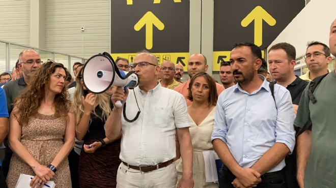 İzmir’de Sendika Gerginliği: İş Bırakan Memurlar Olay Çıkardı!