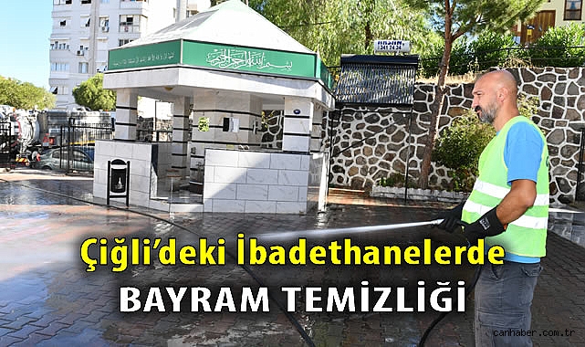 Cami ve Cemevlerinde Temizlik Seferberliği