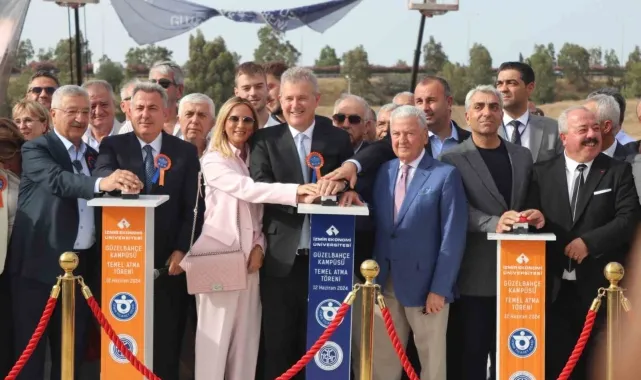 İEÜ Güzelbahçe Kampüsü Temel Atma Töreni