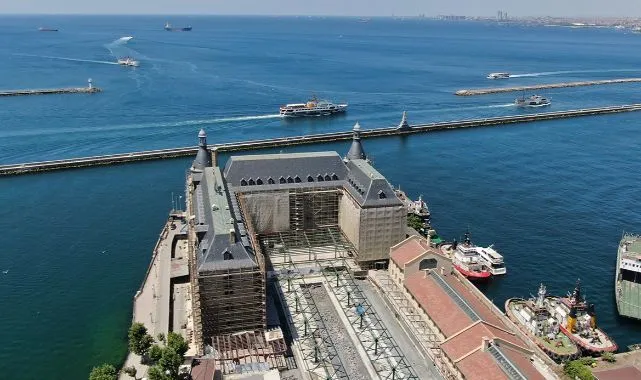 Kadıköy’de Tarihi Haydarpaşa Garı’nda Restorasyon Çalışmaları Hız Kazanıyor!