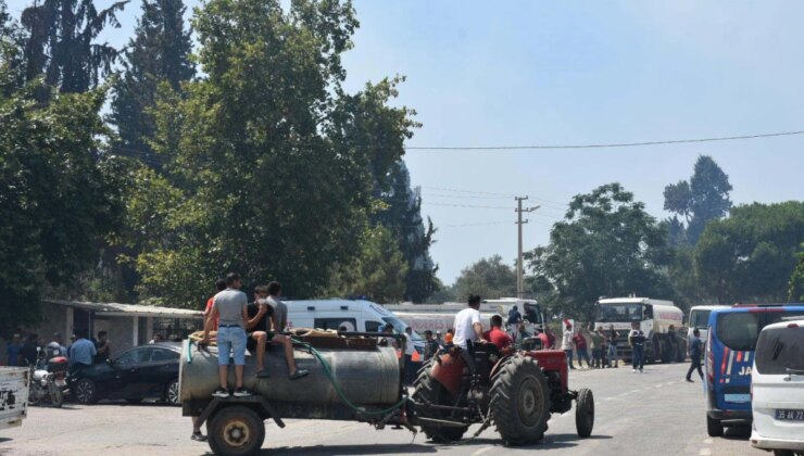 Yangına Karşı Tedbir: Mahalledeki Evler Tahliye Edildi