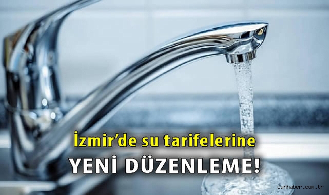İzmir İZSU’dan Su ve Atık Su Tarifelerine Düzenleme