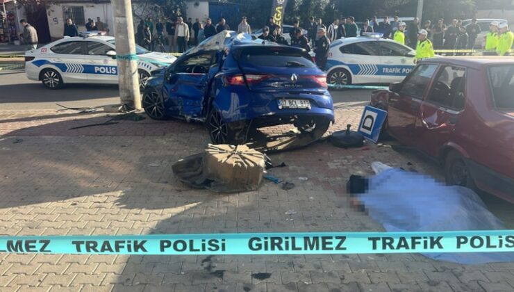 Otobüs Takla Attı, Yaşlı Çift Şanslı Kurtuldular!