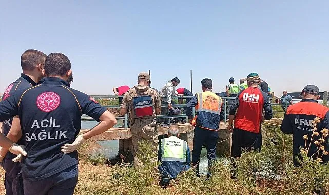 Sulama Kanalında Erkek Cesedi Bulundu, Şanlıurfa’da Olay Şoku
