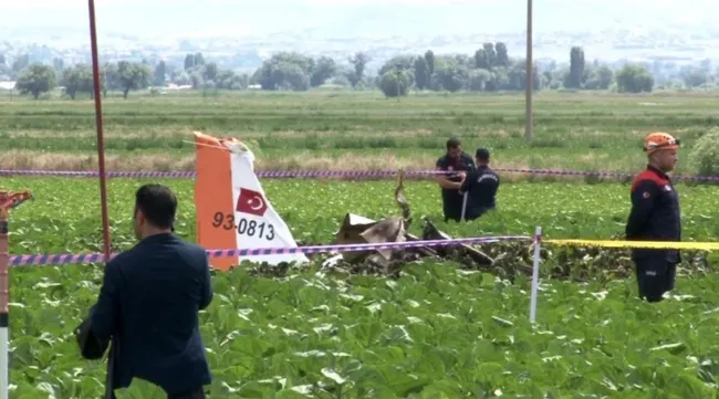 Kayseri’de Kaza Kırıma Uğrayan Uçakta 2 Pilot Şehit