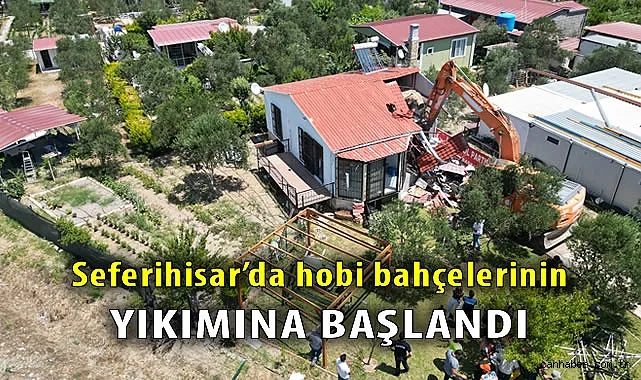 Seferihisar’da 700 Hobi Bahçesi Yıkım Kararı!