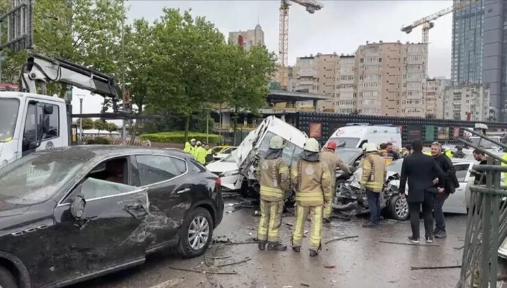 Ankara Caddesi’nde Korkunç Zincirleme Kaza!