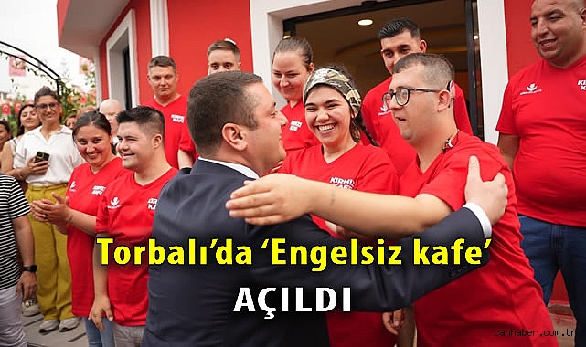 Engellilere İş Kapısı! Kırmızı Kafe Açıldı