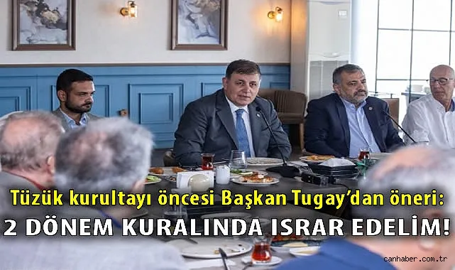 Cemil Tugay İzmir’de CHP İl Örgütü İle Buluştu