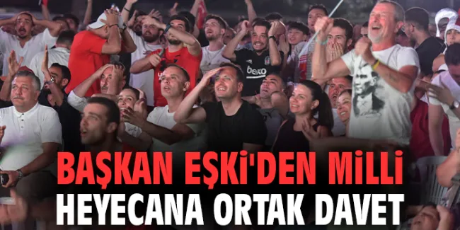 Bornova’da Dev Ekranlarla Hollanda Maçı Heyecanı!