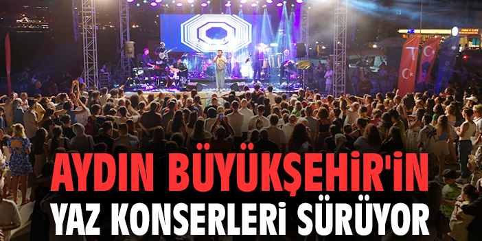 Renkli Görüntülerle Dolu Yaz Konseri Kuşadası’nda