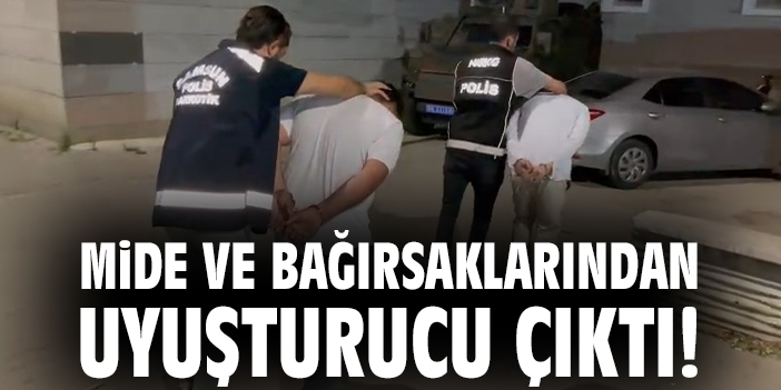 Samsun’da Uyuşturucu Operasyonu: Yutarak Kaçırmak İstediler