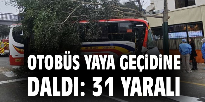 Lima’da Korkunç Otobüs Kazası!