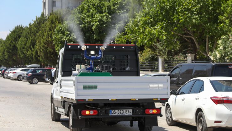 Buca’da ilaçlama son hızla devam ediyor