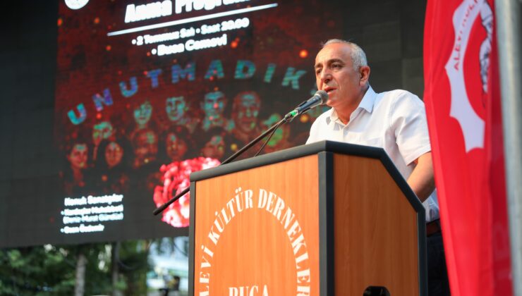 Buca Madımak’ı unutmadı