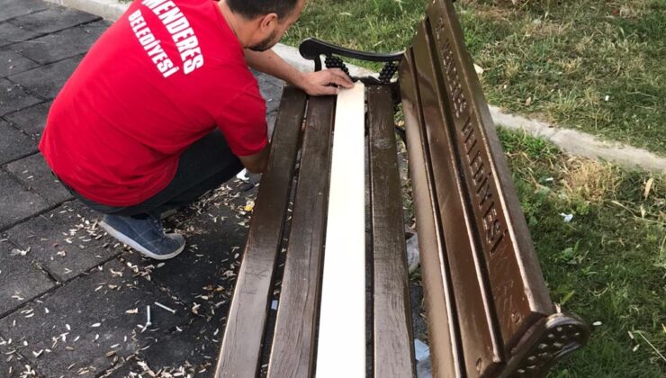 Menderes Parklarında Yenileme Seferberliği